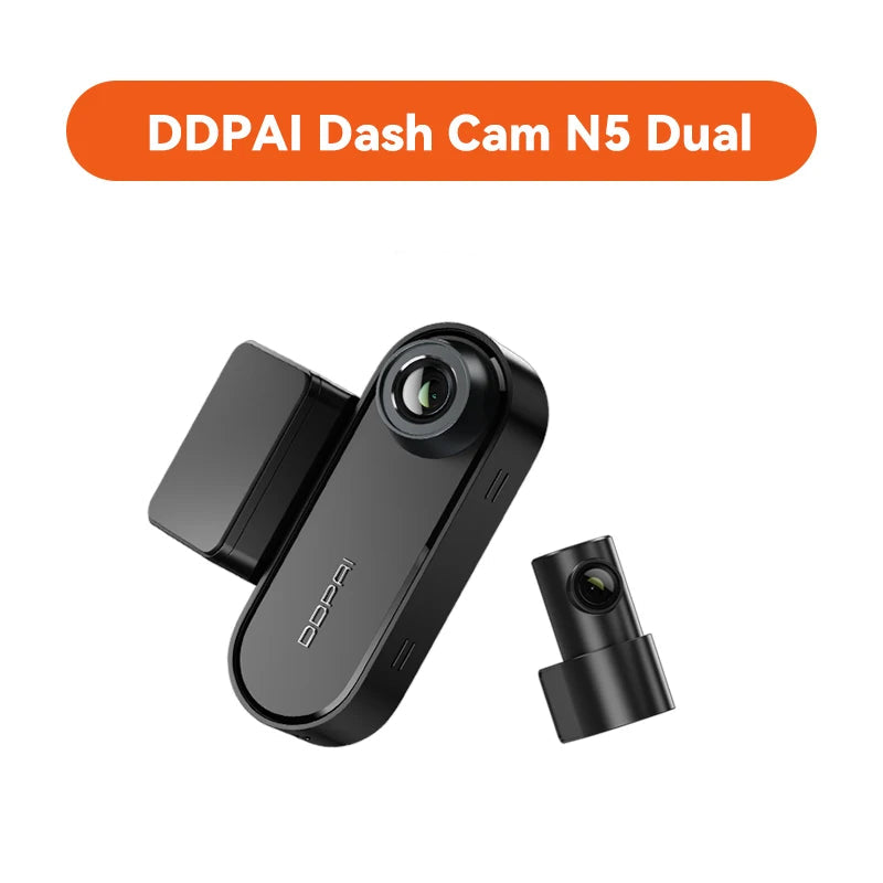 Dash Cam N5 Dual Front and Rear 4K Ultra HD Resolution Dash Camera NightVIS ADAS GPS Auto record (Cam for Car)