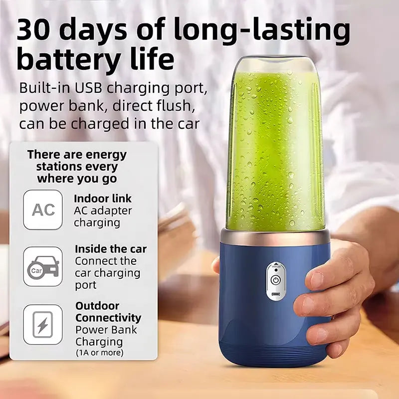 The GoBlend Pro | USB Rechargeable Travel Blender